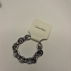 Calvin Klein Silver-Tone Chunky Link Bracelet | New With Tag